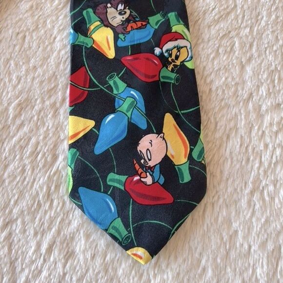 Looney tunes festive holiday tie - Picture 6 of 14